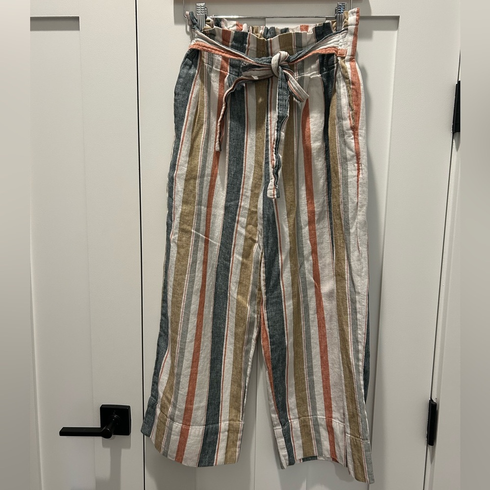 Madewell High Waisted Crop Pants